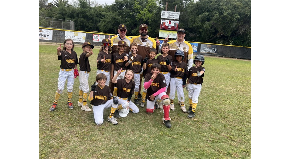 AAA Padres VLL Tournament Champs!