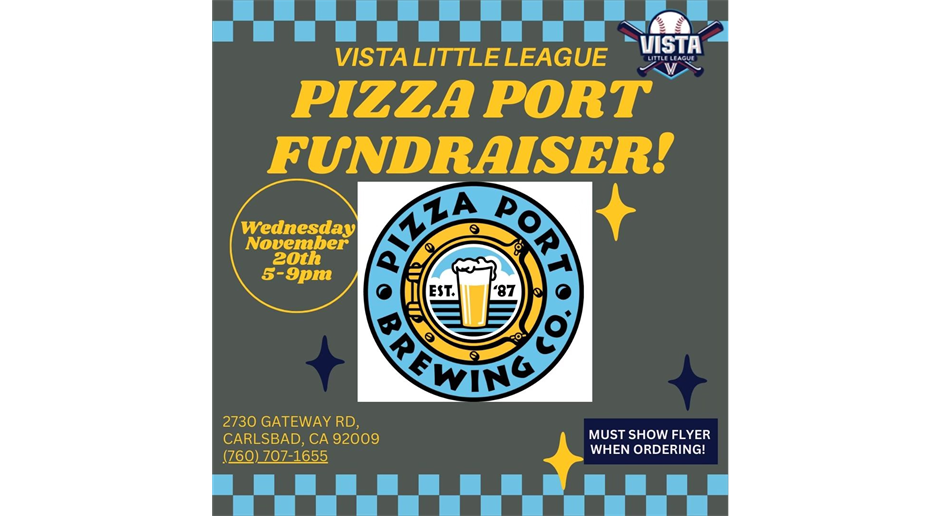 Pizza Port VLL Fundraiser