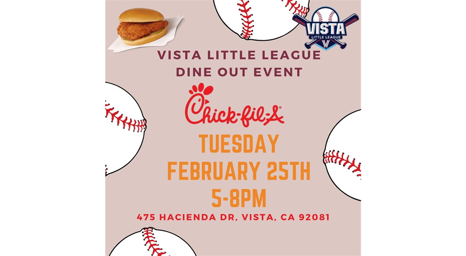 VLL Chick-Fil-A Dine Out Event 2/25